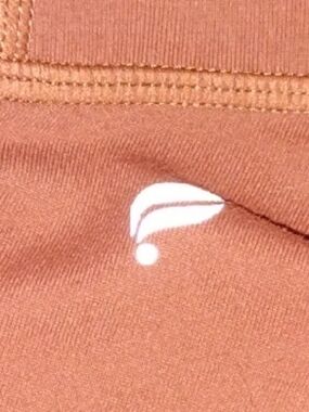 Fabletics Rust Orange Active Leggings